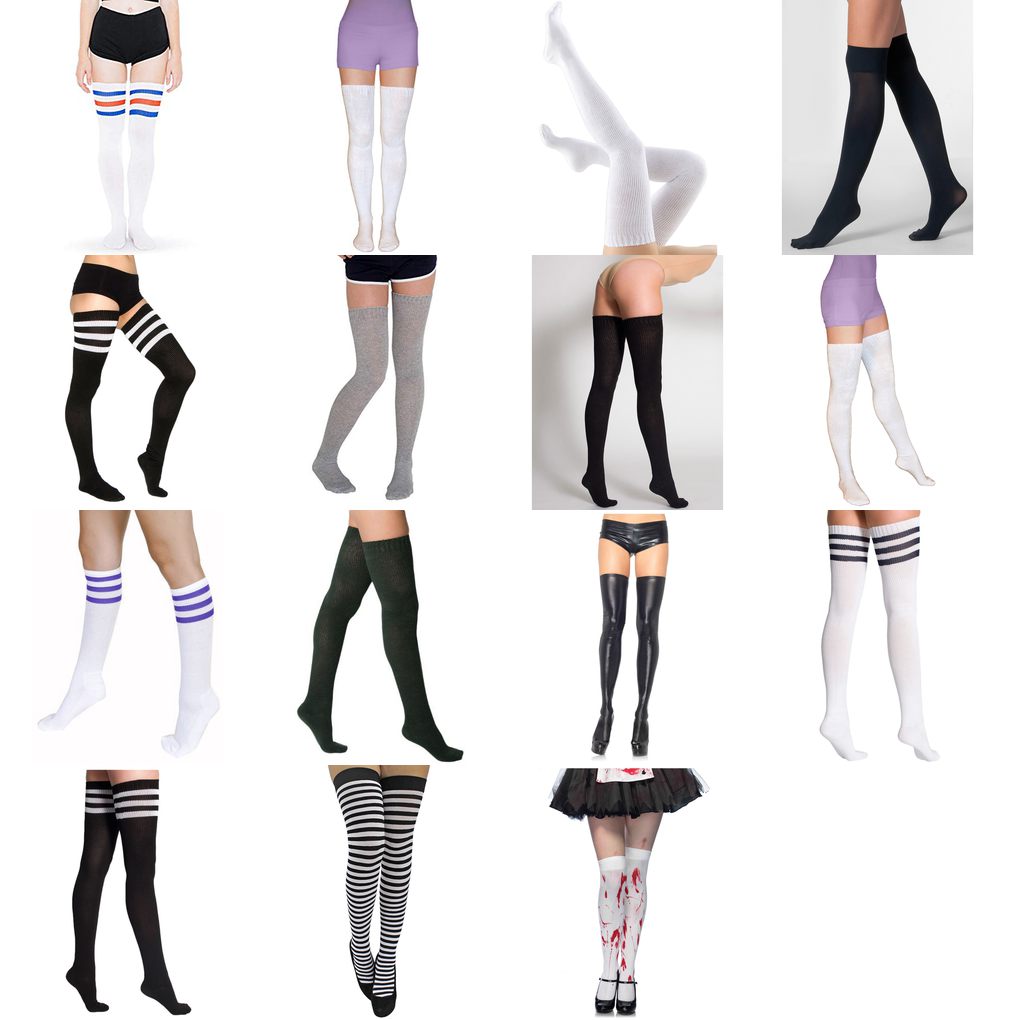 thigh high socks american apparel